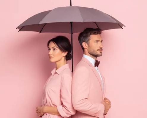A Double Person Umbrella